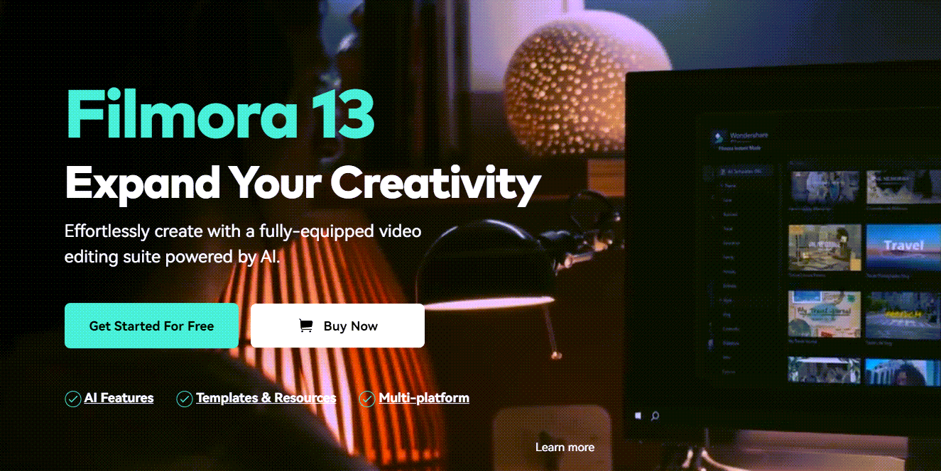 Filmora 13 editing tool benefits