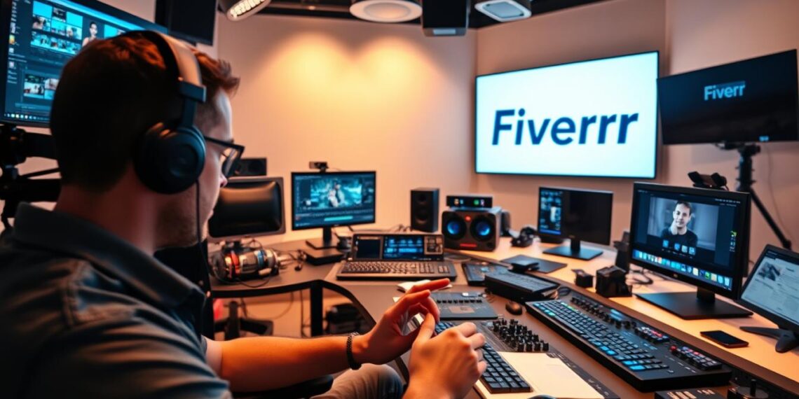 fiverr video editing services