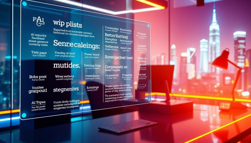 AI-generated content ideas