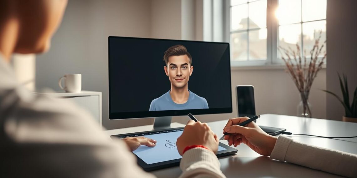 Custom AI avatar creation