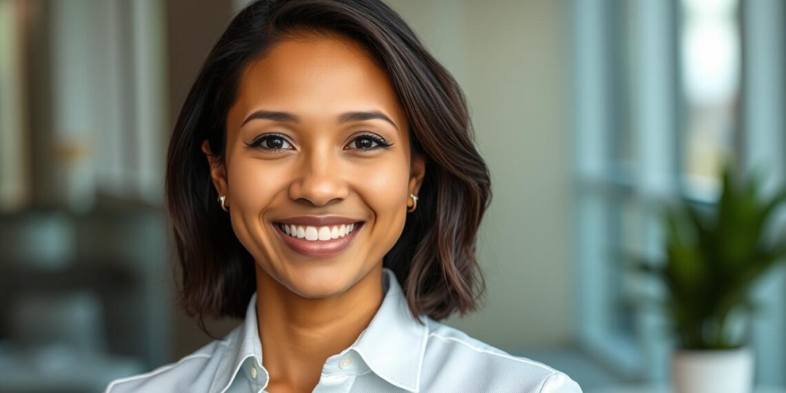 Professional AI profile picture