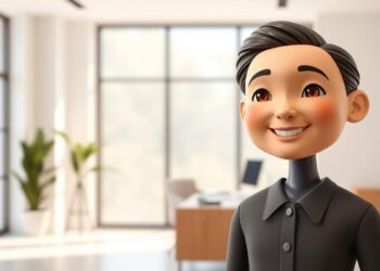 Talking AI avatar for websites