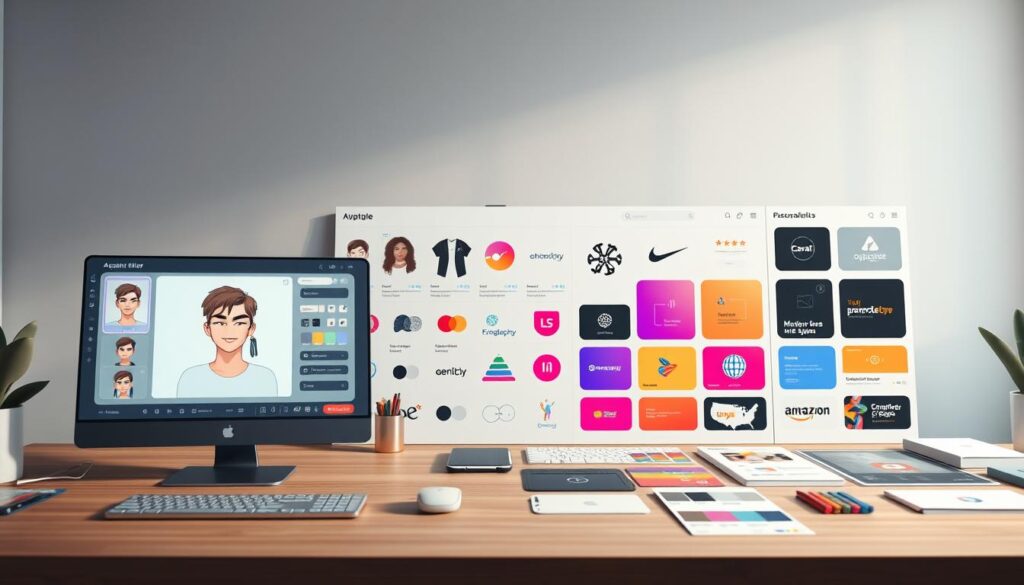 customizable avatars and branding tools