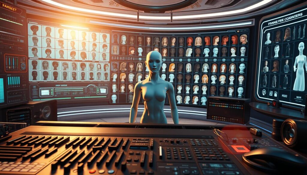 customization tools for digital personas