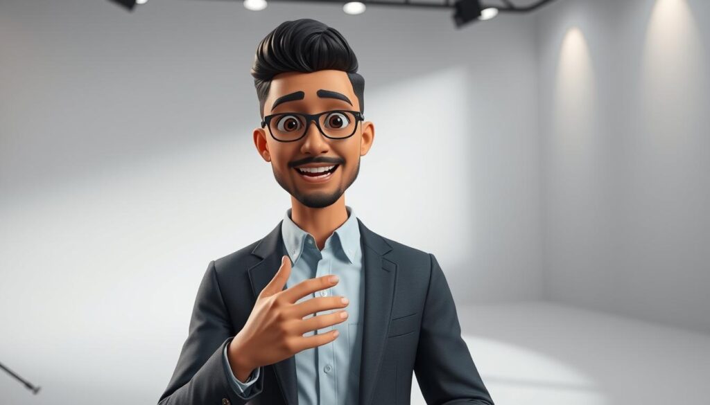 video content with digital spokesperson